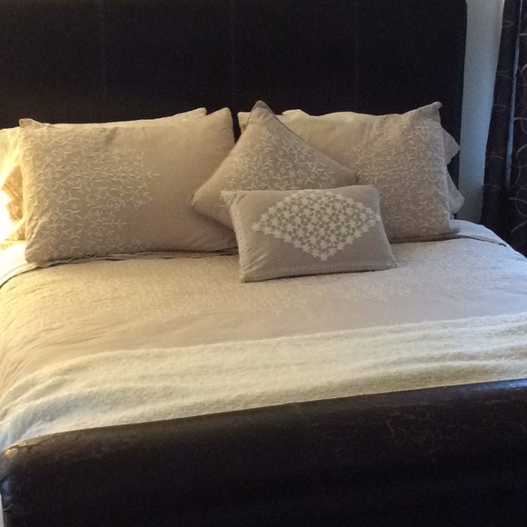 King duvet cover pier one 101x101 beige